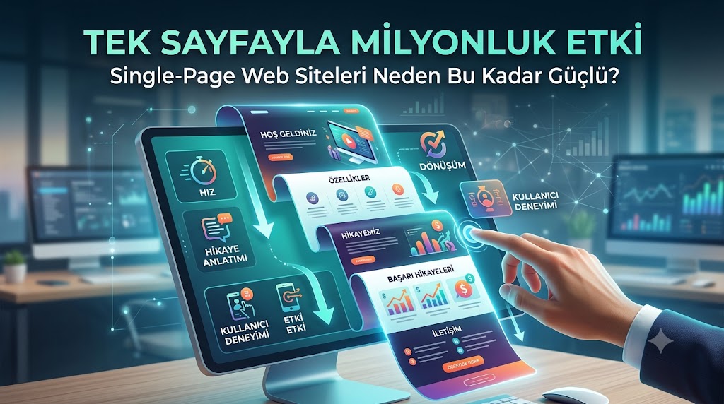 Tek Sayfayla Milyonluk Etki: Single-Page Web Siteleri Neden Bu Kadar Güçlü?